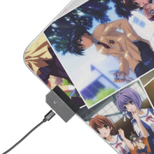 Load image into Gallery viewer, Clannad Tomoya Okazaki, Nagisa Furukawa, Tomoyo Sakagami, Kyou Fujibayashi, Fuuko Ibuki RGB LED Mouse Pad (Desk Mat)