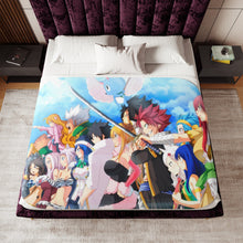 Load image into Gallery viewer, Anime Fairy Tail Sherpa Blanket