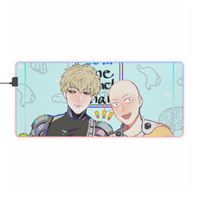 Load image into Gallery viewer, One-Punch Man RGB LED Mouse Pad (Desk Mat)