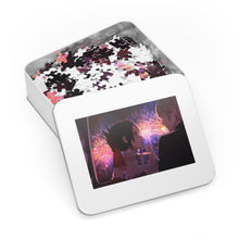 Load image into Gallery viewer, "The sound of my heartbeat was so loud, I couldn't hear the fireworks." Jigsaw Puzzle