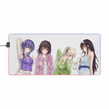 Load image into Gallery viewer, Saekano: How To Raise A Boring Girlfriend RGB LED Mouse Pad (Desk Mat)