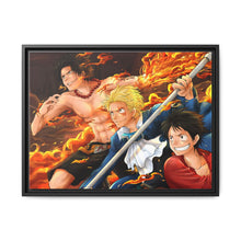 Load image into Gallery viewer, Sabo,Ace and Luffy Canvas Framed Art Print