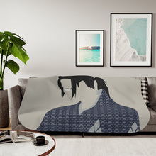 Load image into Gallery viewer, Anime Samurai Champloo Sherpa Blanket