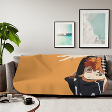 Load image into Gallery viewer, Shōyō Hinata Sherpa Blanket