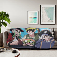 Load image into Gallery viewer, Anime Dr. Stone Sherpa Blanket