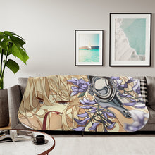 Load image into Gallery viewer, Anime Violet Evergarden Sherpa Blanket