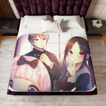 Load image into Gallery viewer, Kaguya, Chika and Miyuki Sherpa Blanket