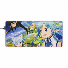 Load image into Gallery viewer, Sword Art Online II RGB LED Mouse Pad (Desk Mat)