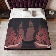 Load image into Gallery viewer, Anime Chainsaw Man Sherpa Blanket