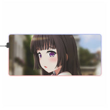 Load image into Gallery viewer, Rinko Shirokane RGB LED Mouse Pad (Desk Mat)