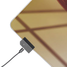 Load image into Gallery viewer, The Ice Guy and His Cool Female Colleague RGB LED Mouse Pad (Desk Mat)