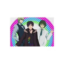 Load image into Gallery viewer, Durarara!! Izaya Orihara, Shizuo Heiwajima, Shinra Kishitani Rug