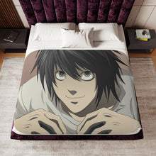 Load image into Gallery viewer, Anime Death Note Sherpa Blanket