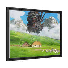Load image into Gallery viewer, Howl's Moving Castle Canvas Framed Art Print