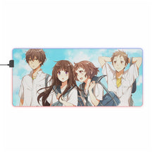 Load image into Gallery viewer, Hyuoka main members RGB LED Mouse Pad (Desk Mat)