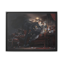 Load image into Gallery viewer, Osamu Dazai & Chūya Nakahara Canvas Framed Art Print