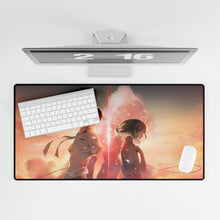 Load image into Gallery viewer, Taki and Mitsuha (Your Name) Mouse Pad (Desk Mat)