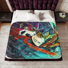 Load image into Gallery viewer, Tengen Toppa Gurren Lagann Sherpa Blanket