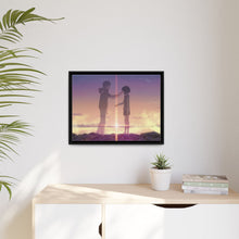 Load image into Gallery viewer, Your Name. Canvas Framed Art Print