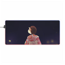 Load image into Gallery viewer, Anime Geisha RGB LED Mouse Pad (Desk Mat)