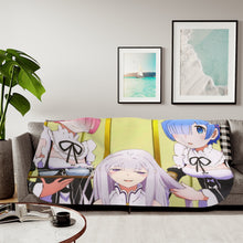 Load image into Gallery viewer, Anime Re:ZERO -Starting Life in Another World- Sherpa Blanket