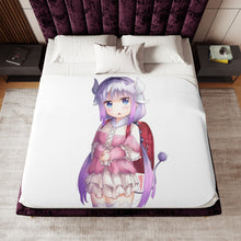 Load image into Gallery viewer, Anime Miss Kobayashi's Dragon Maid Sherpa Blanket
