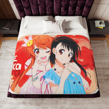 Load image into Gallery viewer, Anime Nisekoi Sherpa Blanket