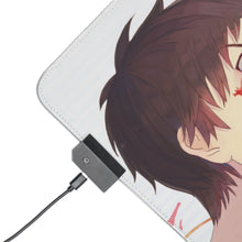 Load image into Gallery viewer, Eren Yeager RGB LED Mouse Pad (Desk Mat)