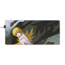 Load image into Gallery viewer, Shinobu Oshino RGB LED Mouse Pad (Desk Mat)