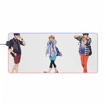 Load image into Gallery viewer, Free! Makoto Tachibana, Nagisa Hazuki RGB LED Mouse Pad (Desk Mat)