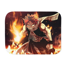 Load image into Gallery viewer, Anime Fairy Tailr Sherpa Blanket