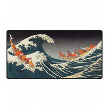 Load image into Gallery viewer, The Great Wave Off Kanagawa Mouse Pad (Desk Mat)