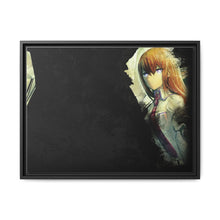 Load image into Gallery viewer, Okabe and Kurisu Canvas Framed Art Print