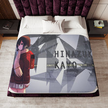 Load image into Gallery viewer, Anime ERASED Sherpa Blanket