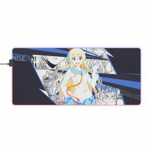 Load image into Gallery viewer, Nisekoi Chitoge Kirisaki RGB LED Mouse Pad (Desk Mat)