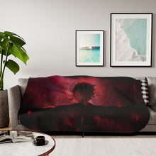 Load image into Gallery viewer, Anime Demon Slayer: Kimetsu no Yaiba Sherpa Blanket