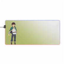 Load image into Gallery viewer, Kazuma Konosuba Minimalist RGB LED Mouse Pad (Desk Mat)