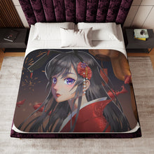 Load image into Gallery viewer, Rascal Does Not Dream Of Bunny Girl Senpai Sherpa Blanket