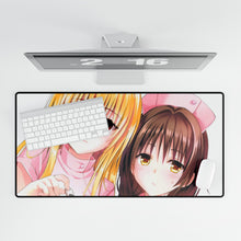 Load image into Gallery viewer, Yami and Mikan Mouse Pad (Desk Mat)