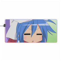 Load image into Gallery viewer, Lucky Star Konata Izumi, Kagami Hiiragi RGB LED Mouse Pad (Desk Mat)