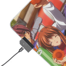 Load image into Gallery viewer, Clannad Tomoya Okazaki, Nagisa Furukawa, Tomoyo Sakagami, Kyou Fujibayashi, Fuuko Ibuki RGB LED Mouse Pad (Desk Mat)