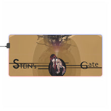 Load image into Gallery viewer, Makise Kurisu RGB LED Mouse Pad (Desk Mat)