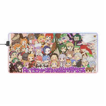 Load image into Gallery viewer, Anime Re:ZERO -Starting Life in Another World- RGB LED Mouse Pad (Desk Mat)