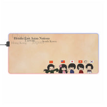 Load image into Gallery viewer, Hetalia: Axis Powers RGB LED Mouse Pad (Desk Mat)