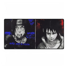 Load image into Gallery viewer, Itachi / Sasuke Uchiha 1920x1080 Mouse Pad (Desk Mat)