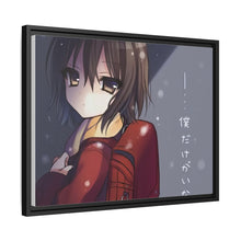 Load image into Gallery viewer, Anime ERASED Canvas Framed Art Print