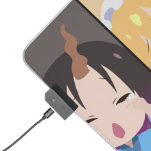 Load image into Gallery viewer, Miss Kobayashi's Dragon Maid Kanna Kamui, Elma, Kobayashi San Chi No Maid Dragon, Quetzalcoatl, Tohru RGB LED Mouse Pad (Desk Mat)