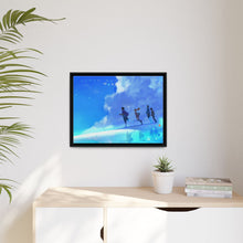 Load image into Gallery viewer, Anohana Meiko Honma, Jinta Yadomi, Naruko Anjou, Tetsudou Hisakawa, Chiriko Tsurumi Canvas Framed Art Print