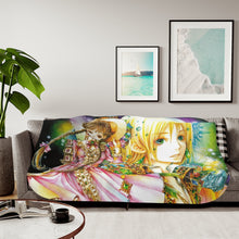 Load image into Gallery viewer, Anime Howl's Moving Castle Sherpa Blanket