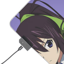 Load image into Gallery viewer, Infinite Stratos Houki Shinonono RGB LED Mouse Pad (Desk Mat)